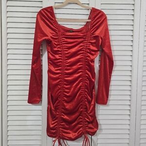 Wild Fable Vibrant Red Dress
